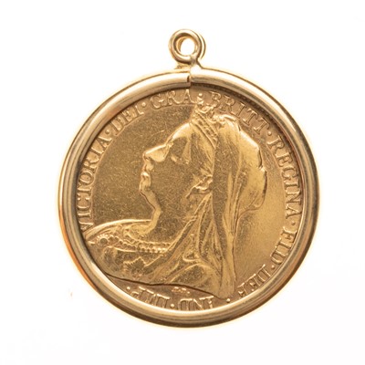 Lot 26 - VICTORIA GOLD HALF SOVEREIGN