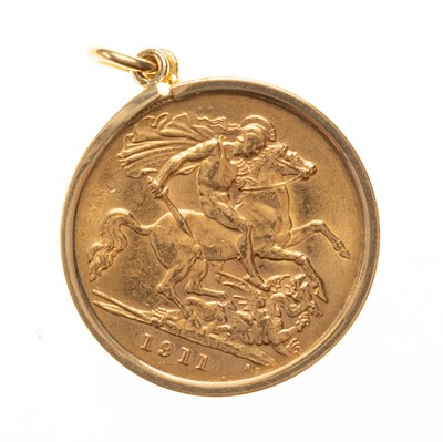 Lot 31 - GEORGE V GOLD HALF SOVEREIGN