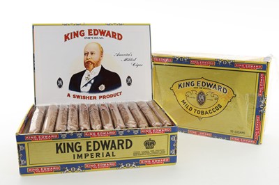 Lot 27 - 2 BOXES OF 50 KING EDWARD VII IMPERIAL CIGARS