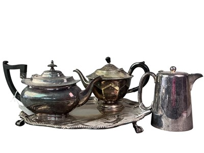 Lot 352 - PLATED TEA AND COFFEE SERVICE