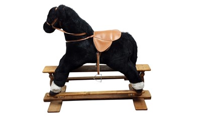 Lot 461 - CONTEMPORARY ROCKING HORSE
