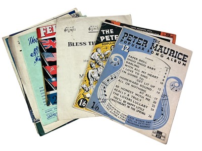 Lot 474 - GROUP OF SHEET MUSIC