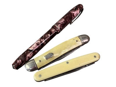 Lot 437 - COLLECTION OF PENKNIVES