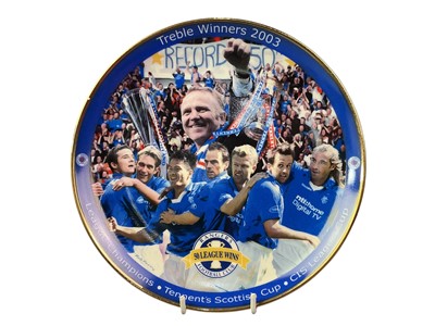 Lot 452 - RANGERS F.C. INTEREST: TWELVE DANBURY MINT PLATES