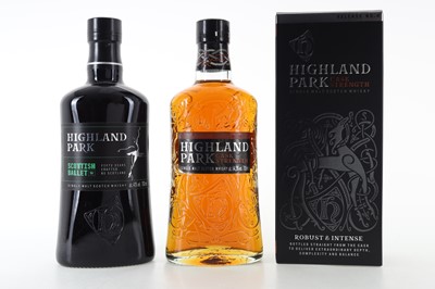 Lot 125 - HIGHLAND PARK CASK STRENGTH RELEASE 4 AND SCOTTISH BALLET