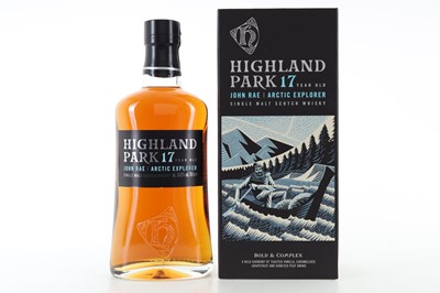 Lot 244 - HIGHLAND PARK 17 YEAR OLD JOHN RAE ARCTIC EXPLORER