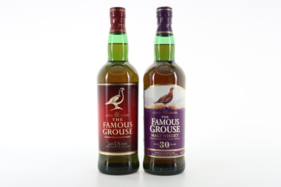 Lot 182 - FAMOUS GROUSE 30 YEAR OLD AND 18 YEAR OLD