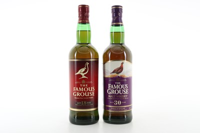Lot 254 - FAMOUS GROUSE 30 YEAR OLD AND 18 YEAR OLD