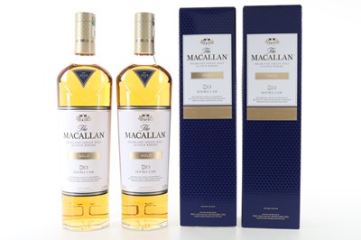 Lot 117 - 2 BOTTLES OF MACALLAN GOLD DOUBLE CASK