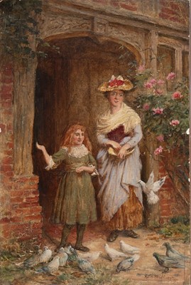 Lot 756 - ROBERT W WRIGHT (BRITISH 1871 - 1906)