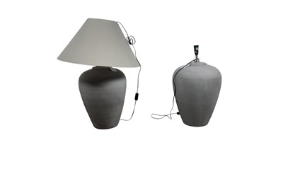 Lot 493 - PAIR OF LAMPS