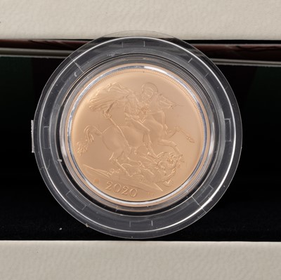 Lot 11 - WITHDRAWAL FROM THE EUROPEAN UNION 2020 GOLD SOVEREIGN