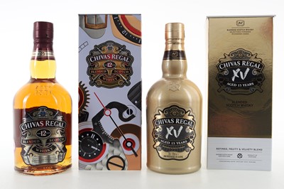 Lot 3 - CHIVAS REGAL 15 YEAR OLD AND 12 YEAR OLD
