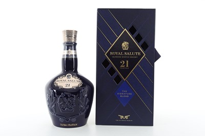 Lot 257 - CHIVAS ROYAL SALUTE 21 YEAR OLD KRISTJANA S WILLIAMS LIMITED EDITION