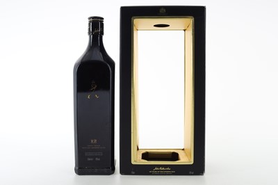 Lot 281 - JOHNNIE WALKER 12 YEAR OLD BLACK LABEL 100 YEARS OF THE STRIDING MAN ANNIVERSARY EDITION 75CL