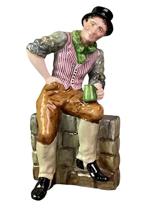 Lot 555 - THREE CROWN STAFFORDSHIRE FIGURES