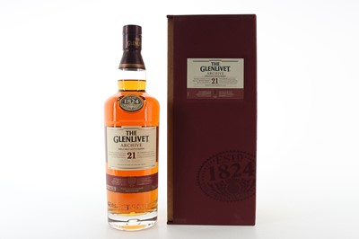 Lot 196 - GLENLIVET 21 YEAR OLD ARCHIVE
