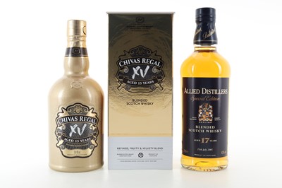 Lot 202 - CHIVAS REGAL 15 YEAR OLD AND ALLIED DISTILLER'S (BALLANTINE'S) 17 YEAR OLD