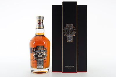 Lot 214 - CHIVAS REGAL 25 YEAR OLD