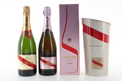 Lot 228 - MUMM CORDON ROUGE BRUT WITH ICE BUCKET