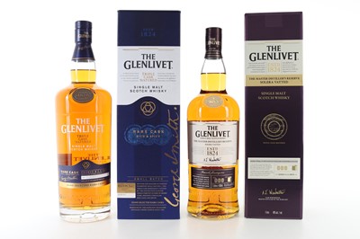 Lot 230 - GLENLIVET MASTER DISTILLER'S RESERVE 1L AND RARE CASK 1L