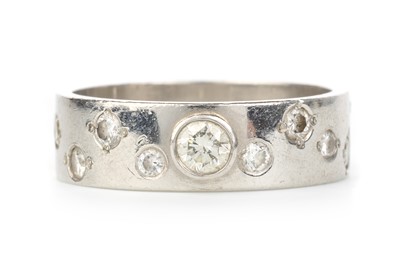 Lot 437 - DIAMOND WEDDING BAND