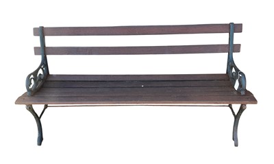 Lot 578 - GARDEN BENCH