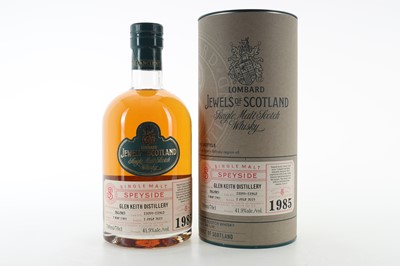 Lot 8 - **GLEN KEITH 1985 30 YEAR OLD LOMBARD JEWELS OF SCOTLAND