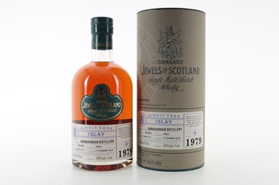 Lot 28 - **BUNNAHABHAIN 1979 25 YEAR OLD LOMBARD JEWELS OF SCOTLAND