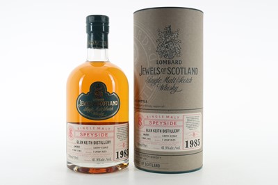 Lot 44 - **GLEN KEITH 1985 30 YEAR OLD LOMBARD JEWELS OF SCOTLAND