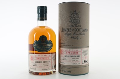 Lot 50 - **GLEN KEITH 1985 30 YEAR OLD LOMBARD JEWELS OF SCOTLAND