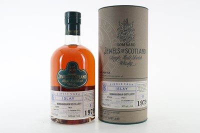 Lot 64 - **BUNNAHABHAIN 1979 25 YEAR OLD LOMBARD JEWELS OF SCOTLAND