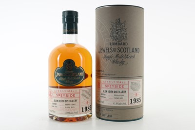 Lot 68 - **GLEN KEITH 1985 30 YEAR OLD LOMBARD JEWELS OF SCOTLAND