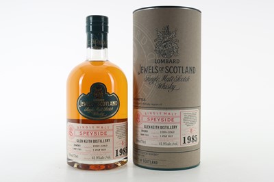 Lot 80 - **GLEN KEITH 1985 30 YEAR OLD LOMBARD JEWELS OF SCOTLAND