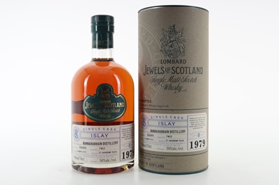 Lot 82 - **BUNNAHABHAIN 1979 25 YEAR OLD LOMBARD JEWELS OF SCOTLAND