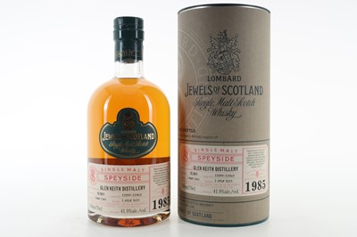 Lot 98 - **GLEN KEITH 1985 30 YEAR OLD LOMBARD JEWELS OF SCOTLAND