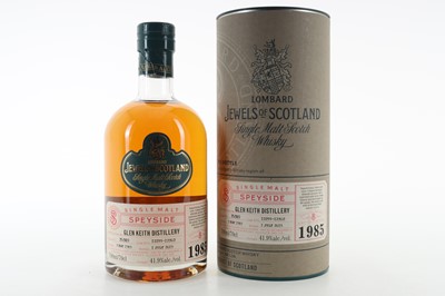 Lot 118 - **GLEN KEITH 1985 30 YEAR OLD LOMBARD JEWELS OF SCOTLAND