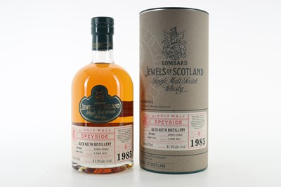 Lot 126 - **GLEN KEITH 1985 30 YEAR OLD LOMBARD JEWELS OF SCOTLAND