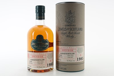 Lot 138 - **GLEN KEITH 1985 30 YEAR OLD LOMBARD JEWELS OF SCOTLAND