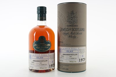 Lot 176 - **BUNNAHABHAIN 1979 25 YEAR OLD LOMBARD JEWELS OF SCOTLAND