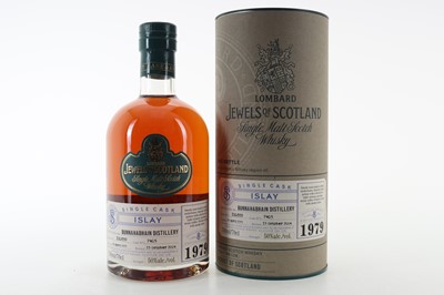 Lot 192 - **BUNNAHABHAIN 1979 25 YEAR OLD LOMBARD JEWELS OF SCOTLAND