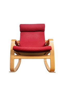 Lot 585 - ROCKING ARMCHAIR