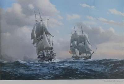 Lot 656 - NAUTICAL PRINT