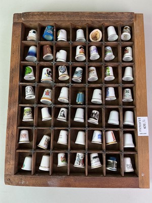 Lot 631 - GROUP OF THIMBLES