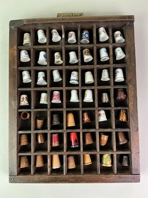 Lot 631 - GROUP OF THIMBLES