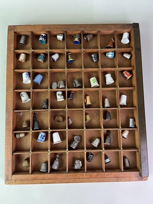 Lot 631 - GROUP OF THIMBLES