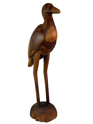 Lot 636 - GROUP OF CARVED WOOD SCULPTURES