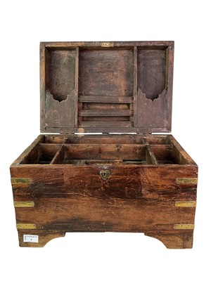 Lot 4 - ANGLO INDIAN OAK BOX