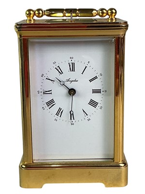 Lot 19 - REPEATING CARRIAGE CLOCK