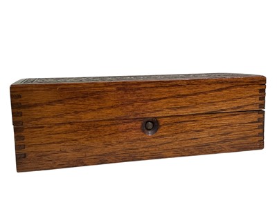 Lot 124 - WHEELER & WILSON SINGER SEWING MACHINES ADVERTISING BOX